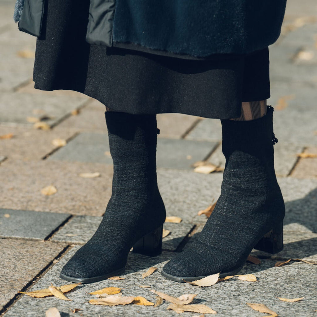 リユース品 Urushi Boots（漆ブーツ）カラー:漆黒